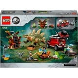 LEGO Jurassic World Missione dinosauro: scoperta dello stegosauro, Giochi di costruzione Set da costruzione, 6 anno/i, Plastica, 420 pz, 788 g