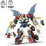 LEGO Mech Ultra Combinatore di Zane, Giochi di costruzione Set da costruzione, 9 anno/i, Plastica, 1187 pz, 1,54 kg