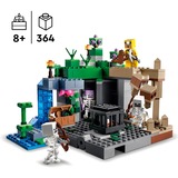 LEGO Minecraft Le segrete dello scheletro Set da costruzione, 8 anno/i, Plastica, 364 pz, 550 g