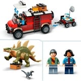 LEGO Missione dinosauro: scoperta dello stegosauro, Giochi di costruzione Set da costruzione, 6 anno/i, Plastica, 420 pz, 788 g
