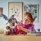 LEGO NINJAGO 71834 Mech Ultra Combinatore di Zane - Robot Giocattolo 4 in 1 Separabile in 4 Modellini, Giochi per Bambini 9+, Giochi di costruzione Giochi per Bambini 9+, Set da costruzione, 9 anno/i, Plastica, 1187 pz, 1,54 kg