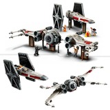 LEGO Star Wars 75393 Mash-up TIE Fighter e X-Wing, Modellini da Costruire di Astronavi Giocattolo, Giochi Creativi, Regalo 9+, Giochi di costruzione Modellini da Costruire di Astronavi Giocattolo, Giochi Creativi, Regalo 9+, Set da costruzione, 9 anno/i, Plastica, 1063 pz, 1,37 kg