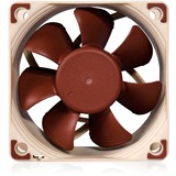 Noctua NF-A6X25 FLX sistema di raffreddamento per computer Case per computer Ventilatore 6 cm Marrone marrone/Bianco, Ventilatore, 6 cm, 1600 Giri/min, 3000 Giri/min, 19,3 dB, 29,2 m³/h