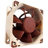 Noctua NF-A6X25 FLX sistema di raffreddamento per computer Case per computer Ventilatore 6 cm Marrone, Ventola marrone/Bianco, Ventilatore, 6 cm, 1600 Giri/min, 3000 Giri/min, 19,3 dB, 29,2 m³/h