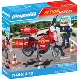 PLAYMOBIL City Action Moto dei vigili del fuoco sul luogo dell'incidente, Giochi di costruzione 