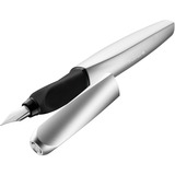 Pelikan 947366 penna stilografica Sistema di riempimento della cartuccia Argento 1 pz argento, Argento, Sistema di riempimento della cartuccia, Medio, Ambidestro, Germania, Blister