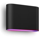 Philips Hue White & Color Ambiance Dymera lampada da parete, Luce LED Nero