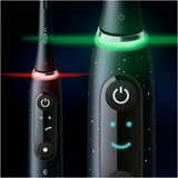 Procter & Gamble iO Series 10 Adulto Spazzolino rotante-oscillante Nero, Spazzolino da denti elettrico Nero, Adulto, Spazzolino rotante-oscillante, Cura quotidiana, Pulito profondo, Cura gum, Sensibile, Sbiancante, Nero, 2 min, Rotondo