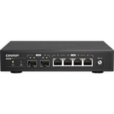 QNAP QSW-2104-2S switch di rete Non gestito 2.5G Ethernet Nero Non gestito, 2.5G Ethernet