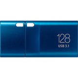 SAMSUNG MUF-128DA unità flash USB 128 GB USB tipo-C 3.2 Gen 1 (3.1 Gen 1) Blu blu, 128 GB, USB tipo-C, 3.2 Gen 1 (3.1 Gen 1), 400 MB/s, Cuffia, Blu