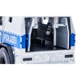 SIKU Rheinmetall MAN Survivor R Modello di auto della polizia Preassemblato 1:50, Veicolo modello argento/Blu, Modello di auto della polizia, Preassemblato, 1:50, Rheinmetall MAN Survivor R, Qualsiasi tipo, Metallo, Plastica