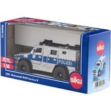 SIKU Rheinmetall MAN Survivor R Modello di auto della polizia Preassemblato 1:50, Veicolo modello argento/Blu, Modello di auto della polizia, Preassemblato, 1:50, Rheinmetall MAN Survivor R, Qualsiasi tipo, Metallo, Plastica