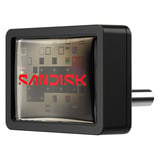 SanDisk Extreme Fit 128 GB, Chiavetta USB Nero