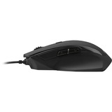 Sharkoon SHARK Force II mouse Mano destra USB tipo A Ottico 4200 DPI Nero, Mano destra, Ottico, USB tipo A, 4200 DPI, Nero