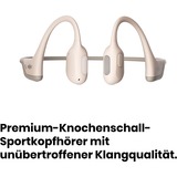 Shokz OpenRun Pro, Cuffie beige