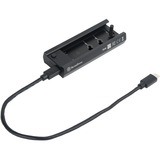 SilverStone TS16 Box esterno SSD Nero M.2, Disk enclosure Nero, Box esterno SSD, M.2, Serial ATA III, 10 Gbit/s, Collegamento del dispositivo USB, Nero