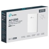 TP-Link Festa F52-Wall 1200 Mbit/s Bianco Supporto Power over Ethernet (PoE), Punto di accesso 2.4 GHz, 5 GHz, 1200 Mbit/s, WPA2-Enterprise, WPA2-Personal, WPA-Enterprise, SNMPv2, SNMPv3, WPA-Personal, SSH, 1000 Mbit/s