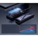 UGREEN CM767 USB 3.2 10Gbps M.2 NVMe e SATA, Disk enclosure grigio/Argento