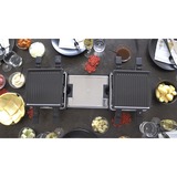 Unold 48755 griglia per raclette 8 persona(e) 1300 W Nero Nero, 8 persona(e), Plastica, Nero, Rettangolare, Alluminio, 21 x 21 mm