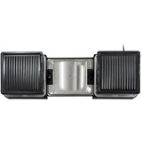 Unold 48755 griglia per raclette 8 persona(e) 1300 W Nero Nero, 8 persona(e), Plastica, Nero, Rettangolare, Alluminio, 21 x 21 mm