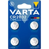 VARTA Pila a bottone al litio CR2032, 3 volt, Batteria 