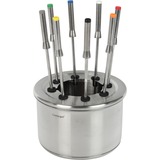 WMF Lumero 61.3020.1009 griglia per raclette 8 persona(e) 1960 W Nero, Acciaio inossidabile accaio/Nero, 1960 W
