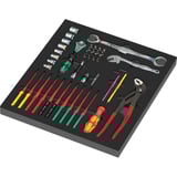 Wera Inserto in schiuma Kraftform Kompakt Wartung Set 1, Set di strumenti Nero/multi colorata
