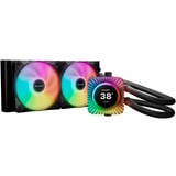be quiet! Light Loop IO LCD 240mm, Raffreddamento ad acqua Nero