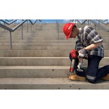 fischer Dispositivo di spremitura a batteria FIS DB S Pro, 18Volt, Pistola per silicone rosso/Nero