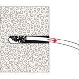 fischer Tassello per calcestruzzo aerato GB 14 grigio chiaro