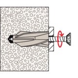 fischer Tassello per calcestruzzo aerato GB 14 grigio chiaro