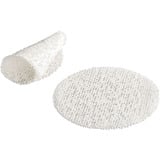 fischer WallHero Pad riparatore di fori di trapano, 10 pezzi, Malta bianco