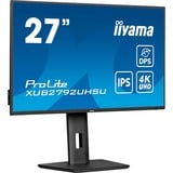 iiyama XUB2792UHSU-B6, Monitor LED Nero (opaco)
