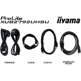 iiyama XUB2792UHSU-B6, Monitor LED Nero (opaco)