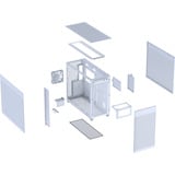 ASUS PRIME AP303 MESH, Chassis Tower bianco