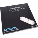 Alphacool 17534 parte e accessorio del sistema di raffreddamento del computer Tubo bianco, Tubo, Cloruro di polivinile (PVC), Bianco, 80 °C, 1,3 cm, 3 m