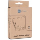 Alphacool Core 10x 4-Pin PWM Splitter, Controllo ventola Nero