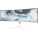 Arozzi Nova 49TUW165, Monitor di gioco bianco