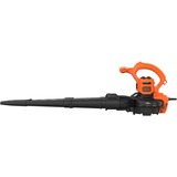 BLACK+DECKER BEBLV290 spazza foglie 2900 W 390 km/h, Soffiafoglie / Soffiante Nero/Orange, Soffiatore portatile, 390 km/h, 55 L, 16:1, Nero, Arancione, 102,5 dB