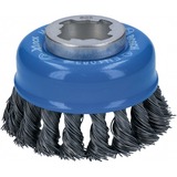 Bosch 2 608 620 727 accessorio per smerigliatrice Spazzola a forma di tazza, Pennello Spazzola a forma di tazza, Acciaio, 7,5 cm, Bosch, Nero, Blu, 0,5 mm