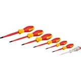 Bosch Set di cacciaviti VDE TX Professional, 7 pezzi, Cacciavite rosso/Giallo