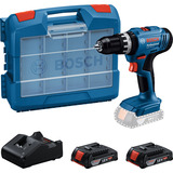 Bosch Trapano avvitatore a percussione a batteria GSB 18V-25 Professional, 18 Volt, Cordless blu/Nero