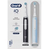 Braun Oral-B iO Series 3N Duo, Spazzolino da denti elettrico Nero/Blu