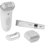 Braun Silk-épil 7 7-441, Epilatore bianco/Argento