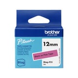 Brother BTAG-P31 nastro per etichettatrice Nero su rosa, Nastro di scrittura Nero su rosa, Filippine, 5 anno/i, Brother, P-touch PT-N10, PT-N20, PT-N25BT, 1,2 cm