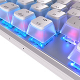 CHERRY G80-3882SJADE-0, Tastiera da gioco bianco/grigio