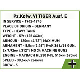 COBI Pz.Kpfw. VI Tiger Ausf. E, Giochi di costruzione 