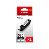Canon Cartuccia d'inchiostro nero a pigmenti a resa elevata PGI-570PGBK XL Nero, Resa elevata (XL), Nero, Inchiostro a base di pigmento, 22 ml, 1 pz, 500 pagine