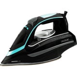 Cecotec 3D ForceAnodized 750 Smart, Ferro da stiro Nero/Blu chiaro