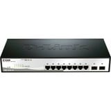 D-Link DGS-1210-10 Gestito L2 Gigabit Ethernet (10/100/1000) 1U Nero, Grigio, Interruttore Gestito, L2, Gigabit Ethernet (10/100/1000), Full duplex, Montaggio rack, 1U